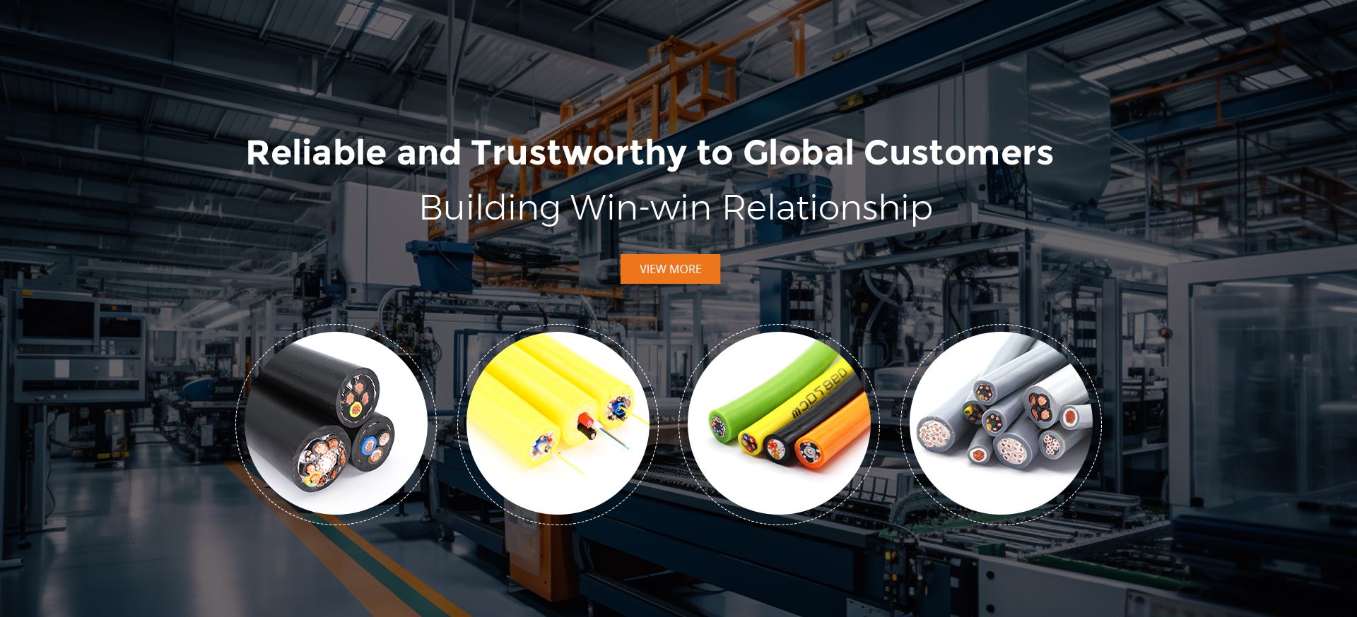 Reliable and Trustworthy to Global Customers Building Win-win Relationship