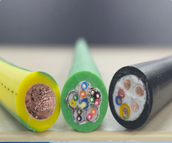 Special cable for industrial automation equipment