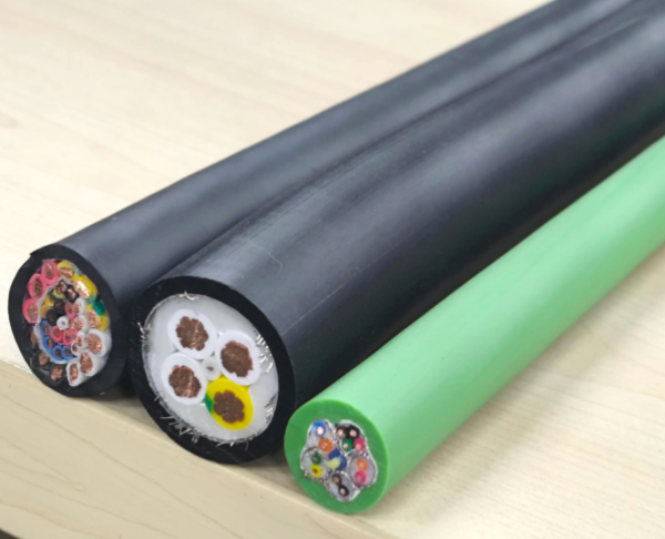 Special cable for industrial automation equipment
