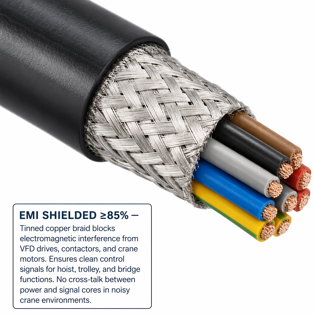 PUR Drum Reeling Cable - Power