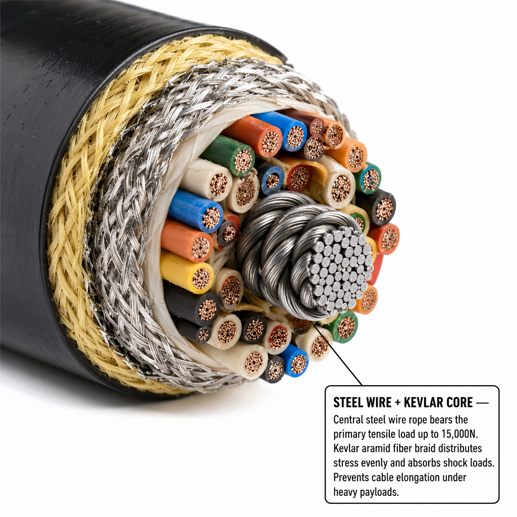 PUR Drum Reeling Cable - Power