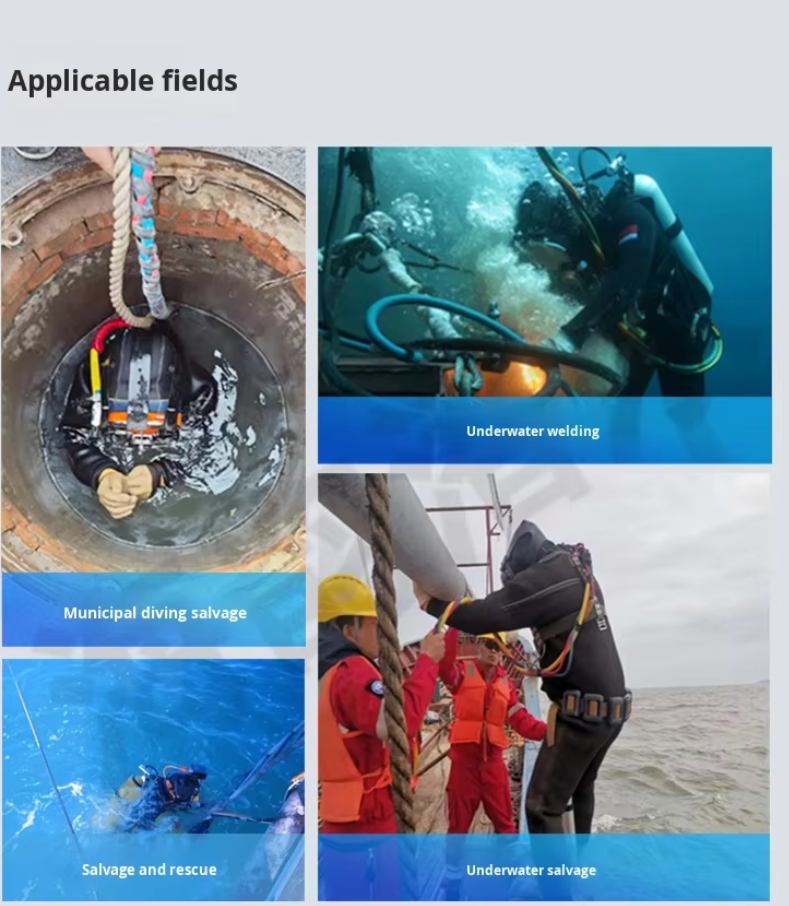 Diver Umbilical Cables | Highly Flexible Commercial Surface-Supplied Diving Umbilicals | Deru Cable Manufacturer