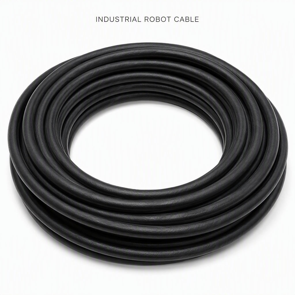 UL CE Approved Industrial Robot Cable High Flex Torsion Resistant EMI Shielded Servo Motor Cable for Robotic Arm Drag Chain