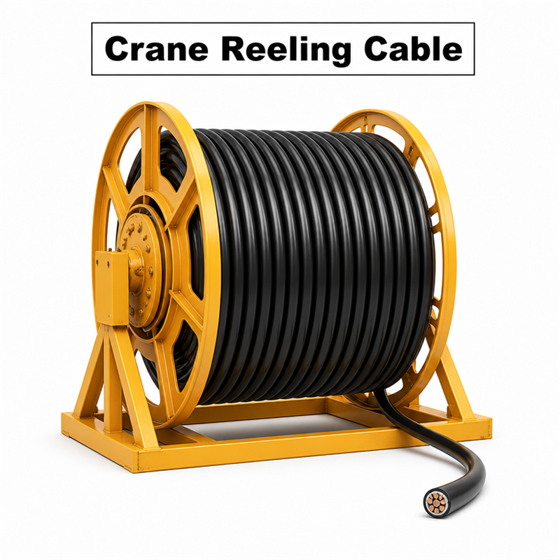 Customizable Specialized Drum Cable for Cranes | Shanghai Derul Manufacturer