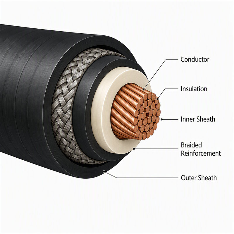 Customizable Specialized Drum Cable for Cranes | Shanghai Derul Manufacturer