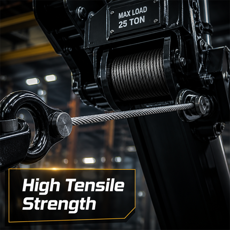 Customizable Specialized Drum Cable for Cranes | Shanghai Derul Manufacturer