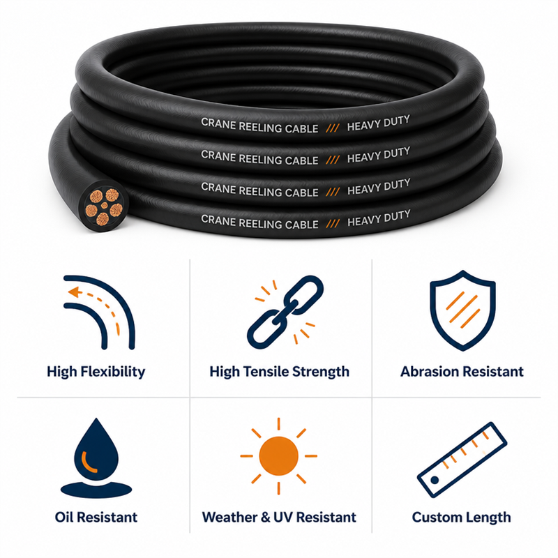 Specialized Port Reel Cables for Machinery and Equipment | Shanghai Derul Manufacturer