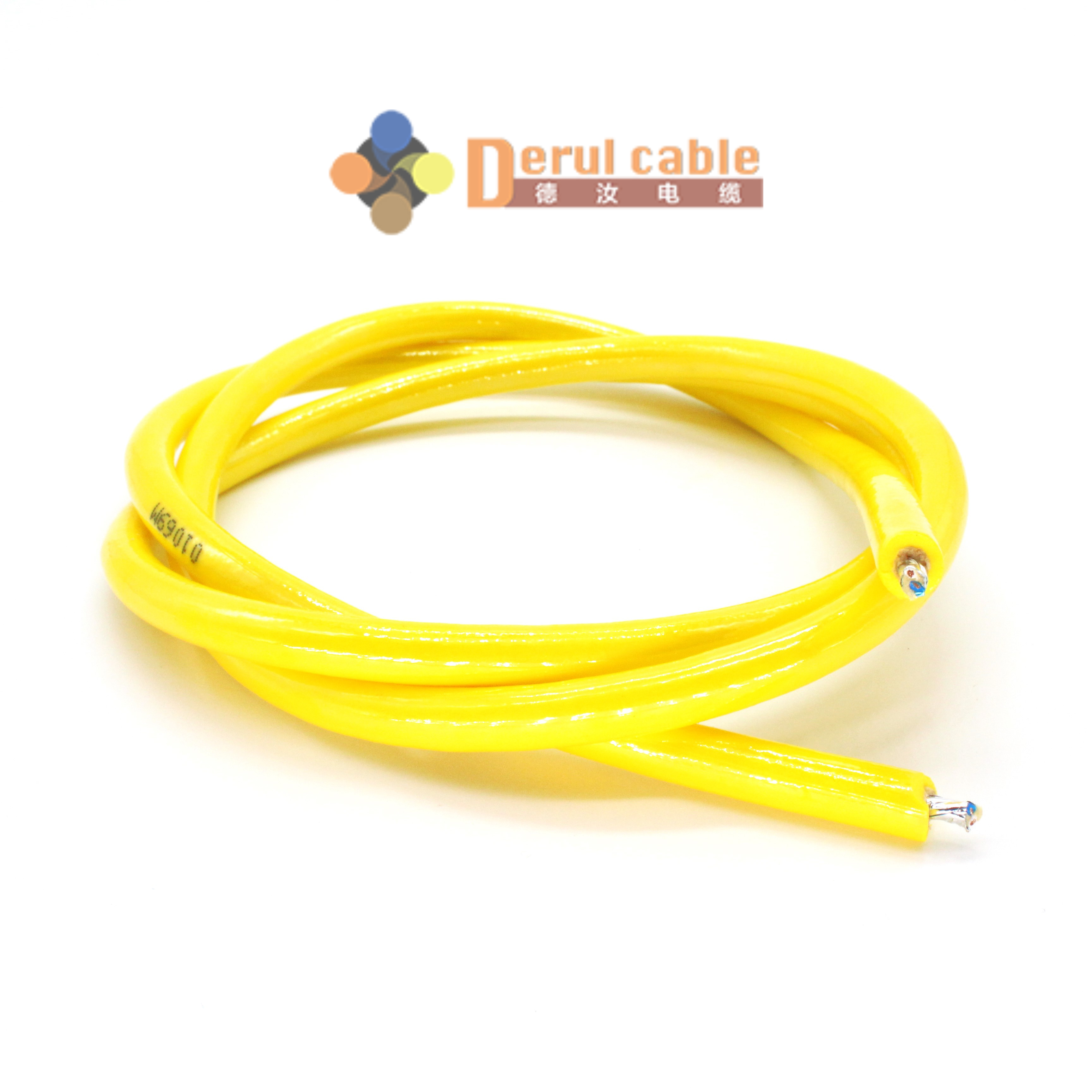 Zero‑buoyancy ROV umbilical cable, custom neutral buoyancy subsea tether by Shanghai Deru Cable