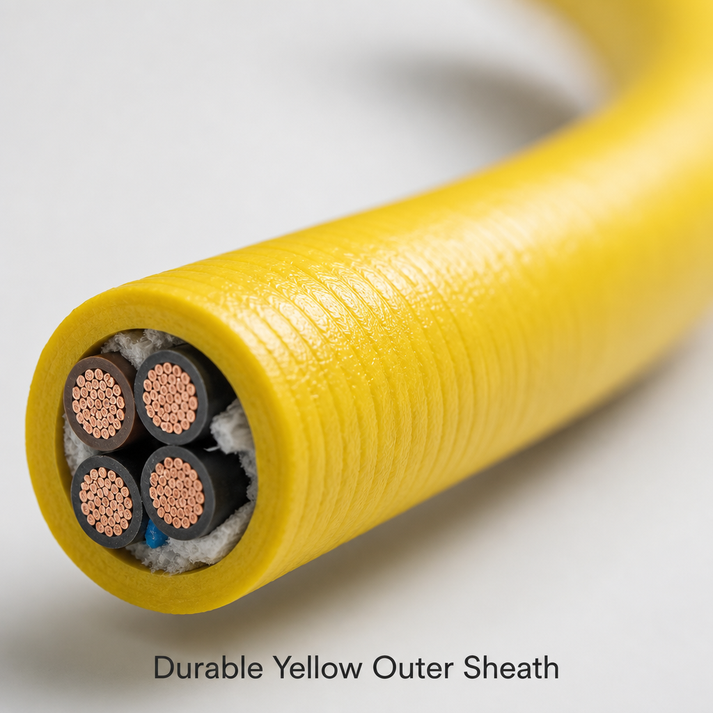 High Flexible Offshore Wind Turbine Cable EPR Insulation Anti‑Corrosion Subsea Power Cable for Wind Energy Project