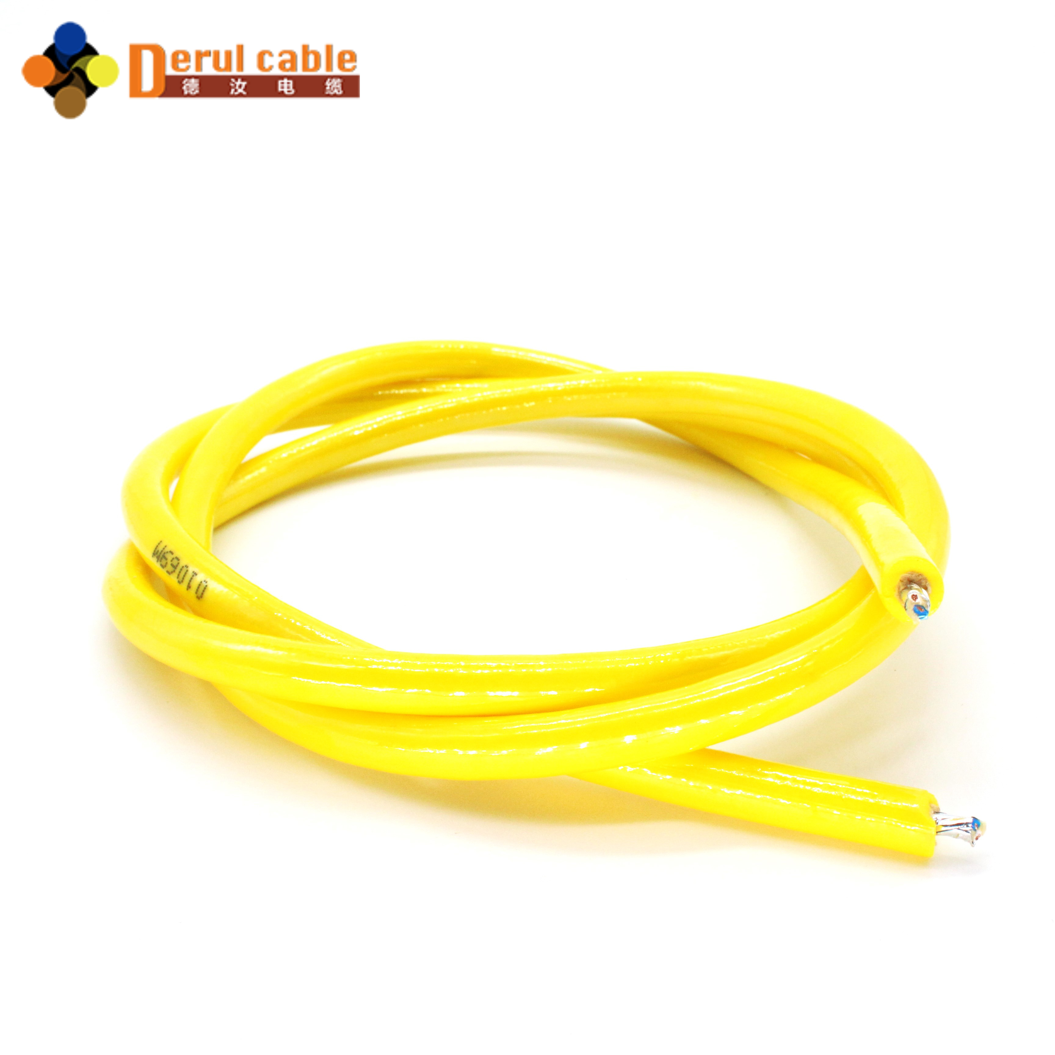 Shanghai Deru Neutrally Buoyant ROV Tether (2 Power Lines   1 Twisted Pair) – Customizable
