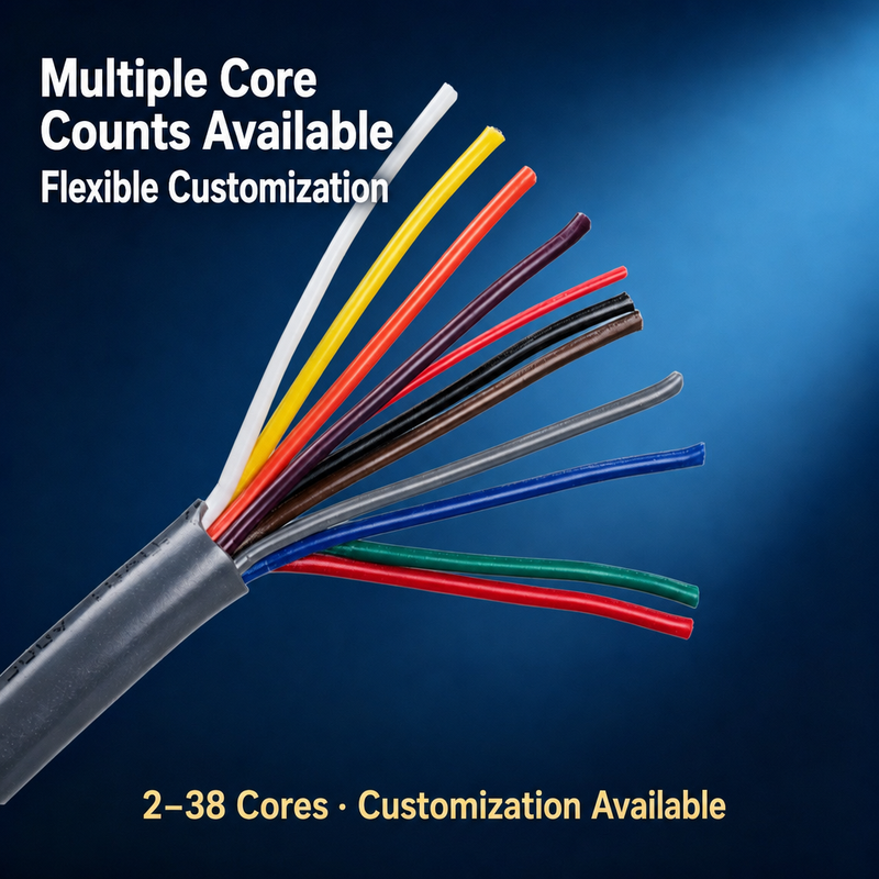 PUR Drag Chain Cable | Oil