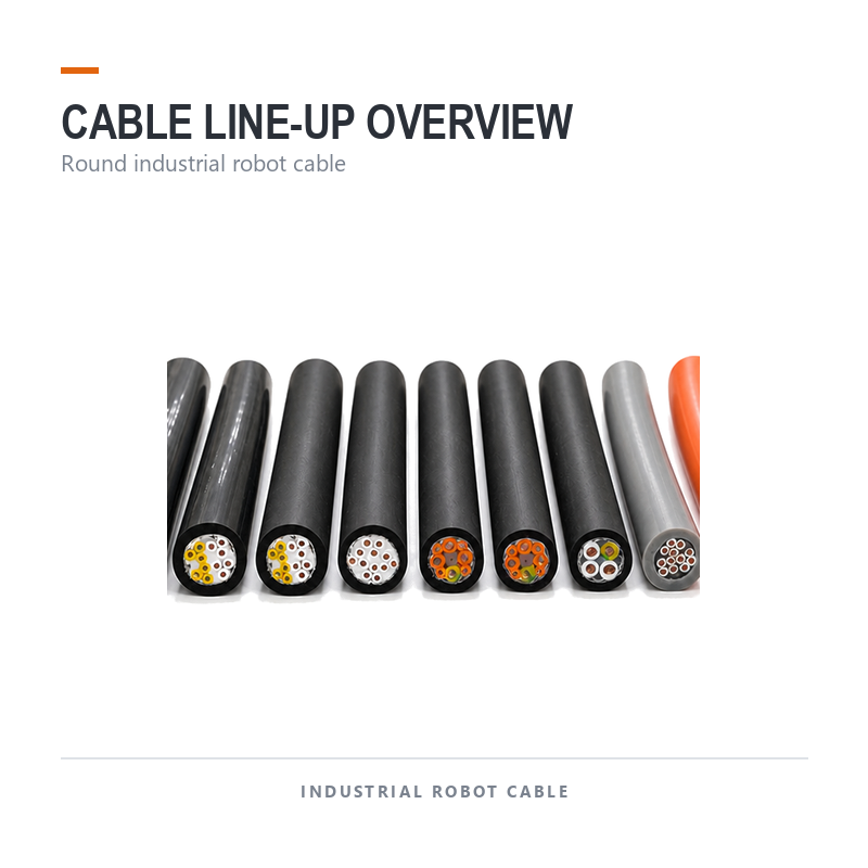 PUR Robot Motion Cable | Torsion Resistant Robotic Power