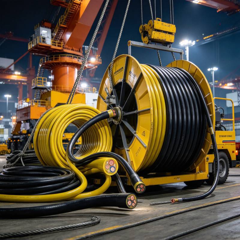0.6/1kV NSHTOU Reeling Control Cable Multi Core Drum Cable