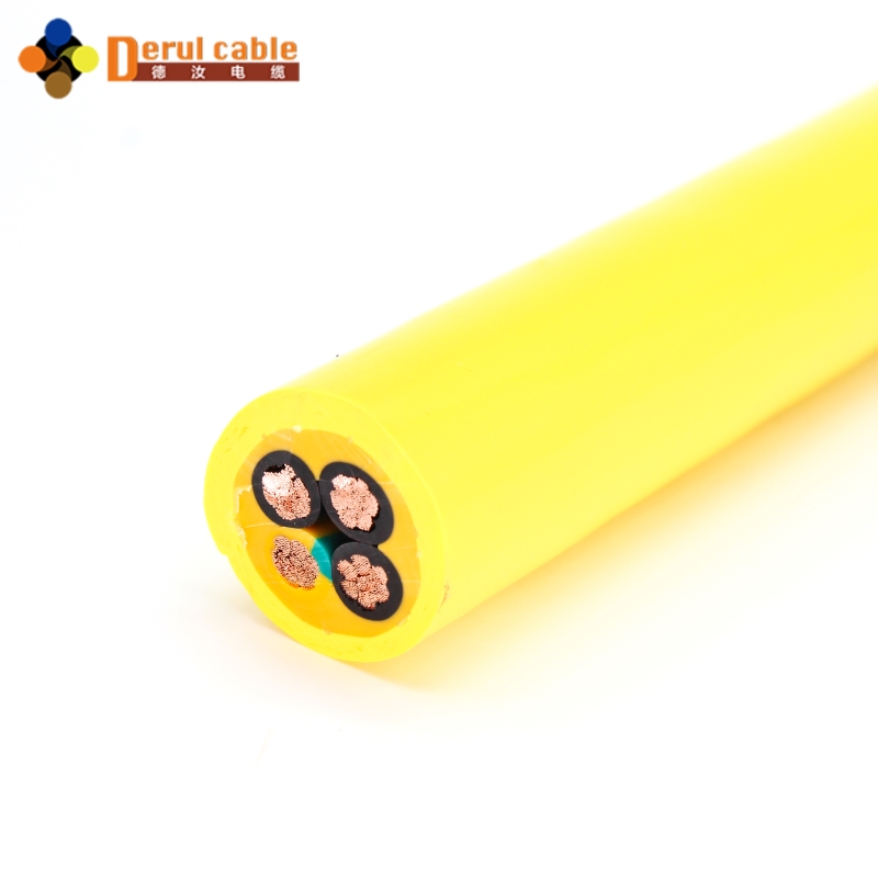 4-Core Double Sheath Reeling Cable for Crane