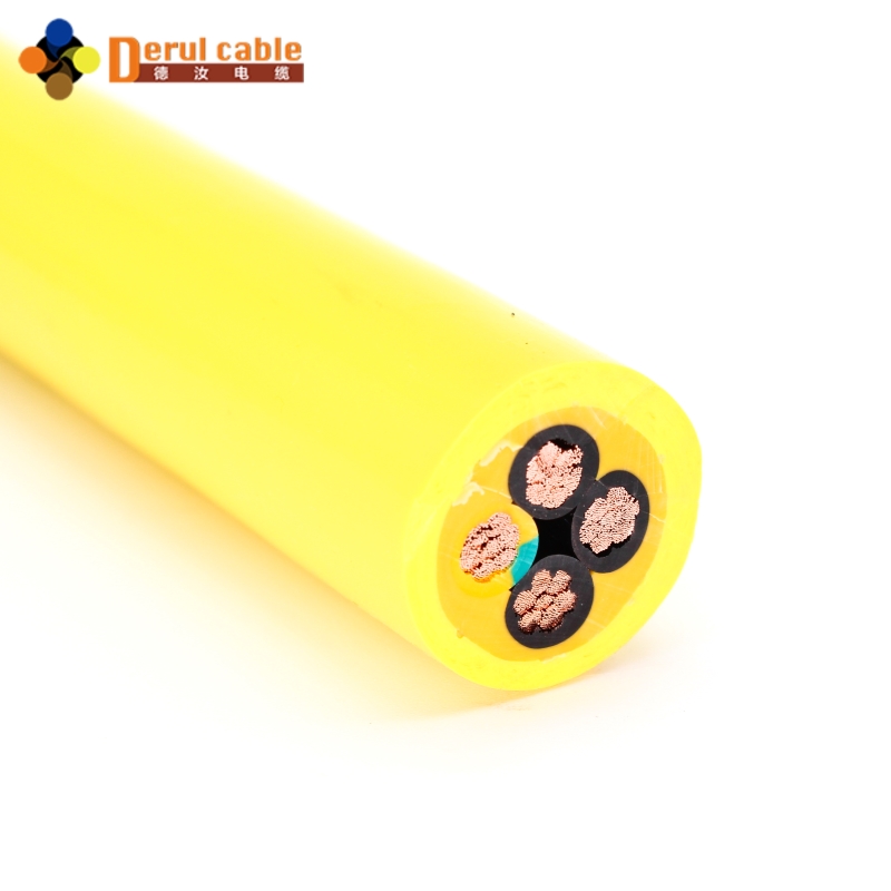 4-Core Double Sheath Reeling Cable for Crane