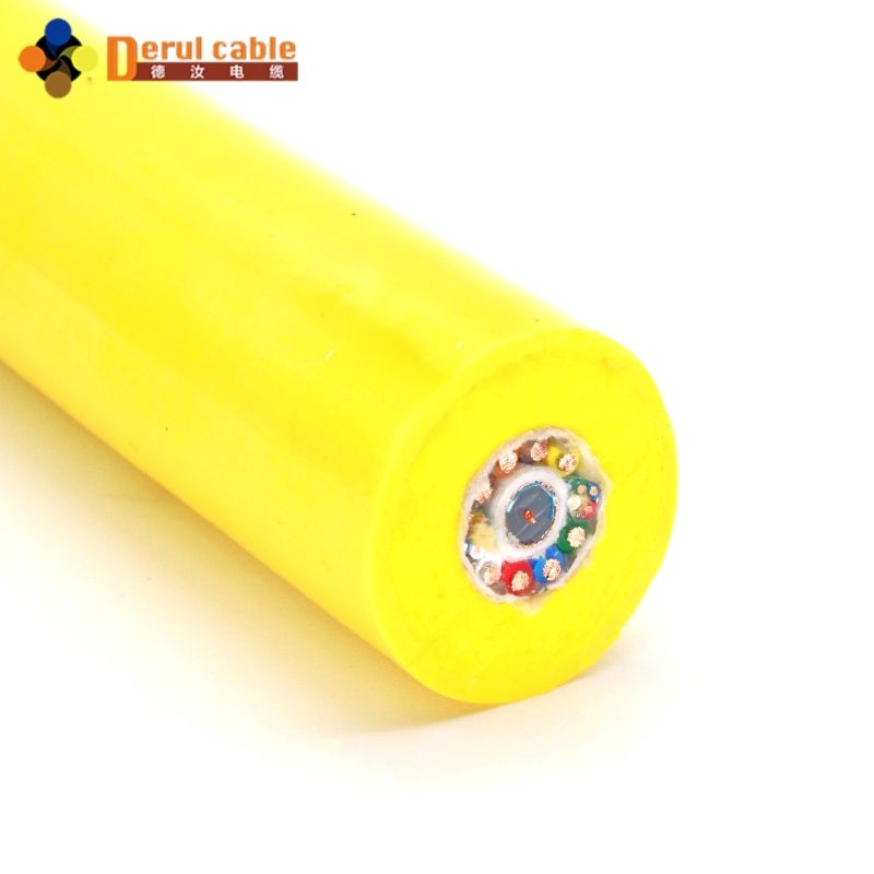 ROV Cable with Kevlar Fiber and Coaxial Cable