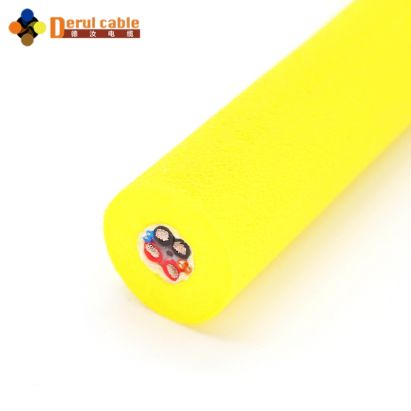 Kevlar Reinforced Neutrally Buoyant Cable for ROV