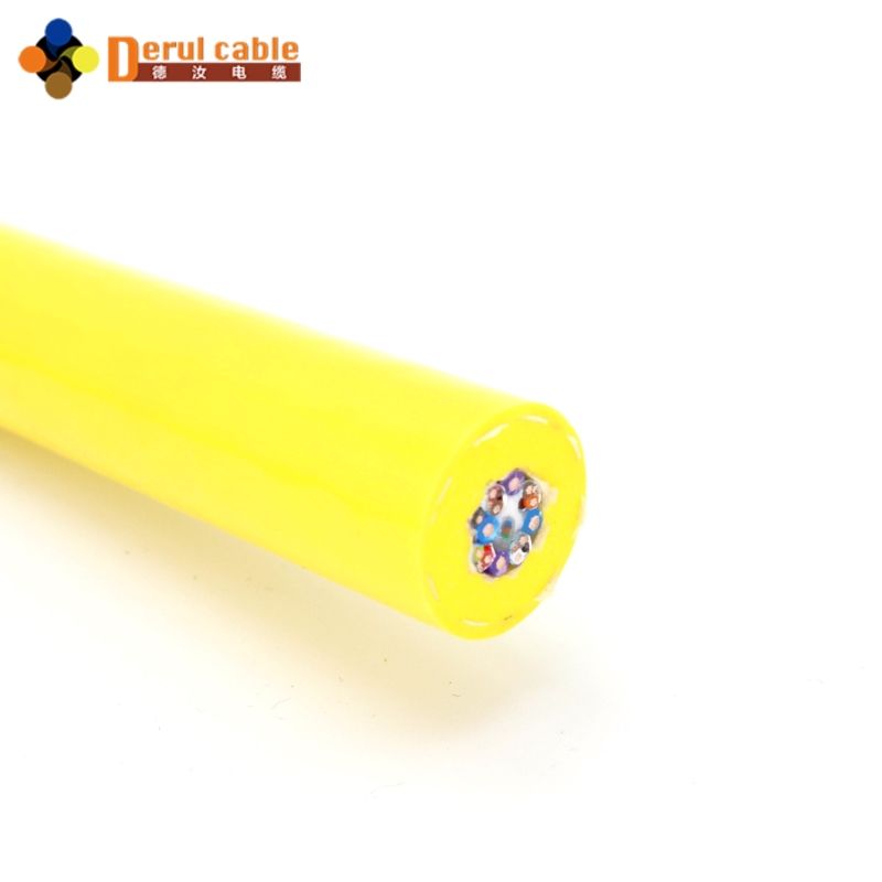 Double Sheath Kevlar Reinforced Underwater Cable for ROV