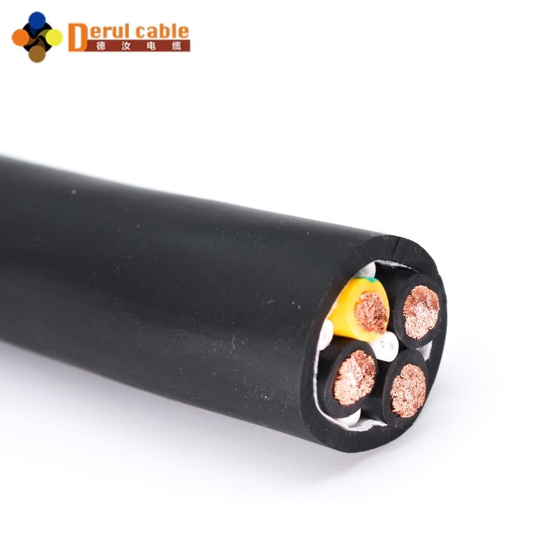 4-Core Drag Chain Cable with Filler