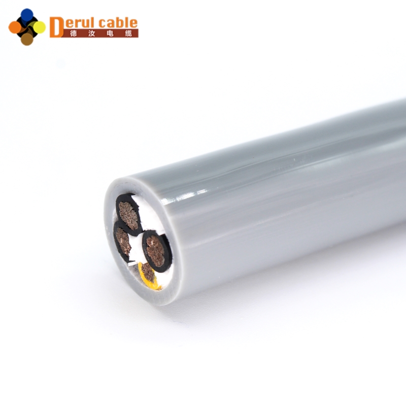 4-Core PUR Flexible Drag Chain Cable