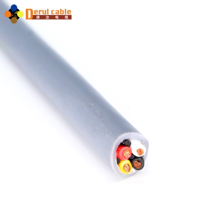 4-Core Insulated Drag Chain Cable