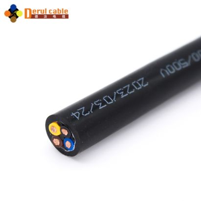 Flexible 4-Core Screened Drag Chain Cable