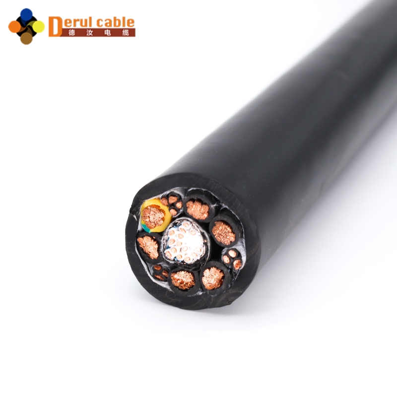 Multi-Core Robot Cable with Fabric Wrapping
