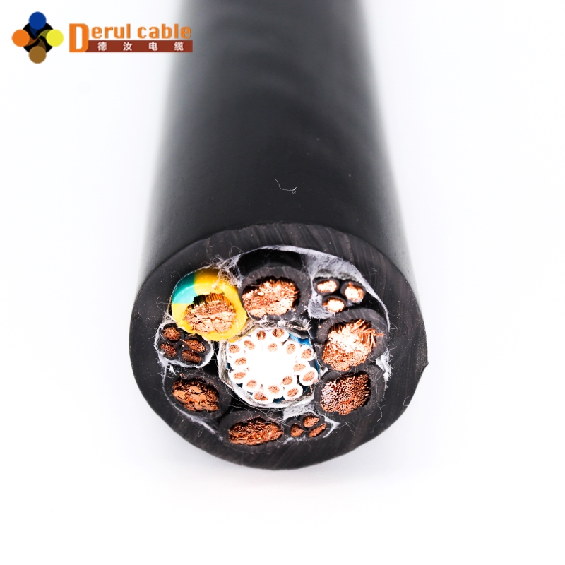 Multi-Core Robot Cable with Fabric Wrapping