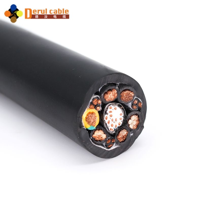Multi-Core Robot Cable with Fabric Wrapping