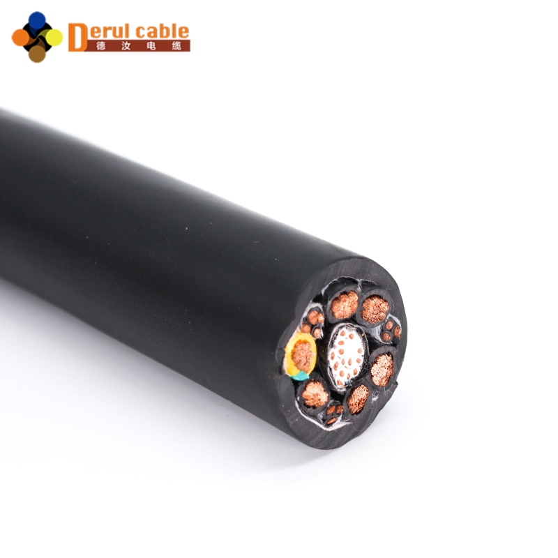 Multi-Core Robot Cable with Fabric Wrapping