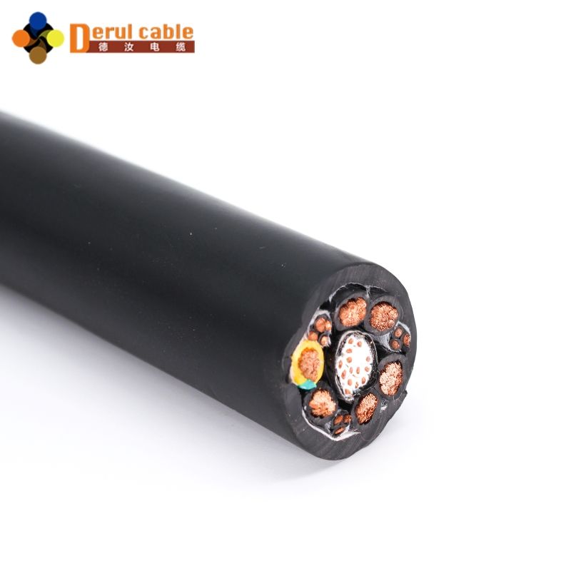 Multi-Core Robot Cable with Fabric Wrapping