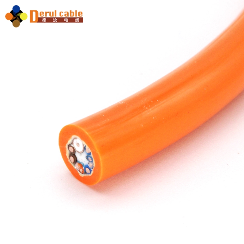 Multi-Core Pipe Robot Cable with Coaxial and Filler