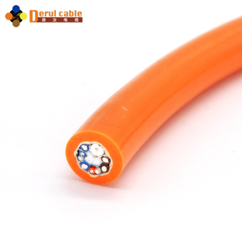Multi-Core Pipe Robot Cable with Coaxial and Filler