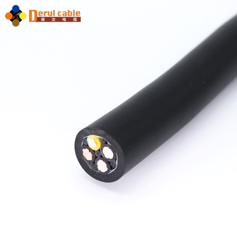4 Core Filled Reeling Cable for Crane System
