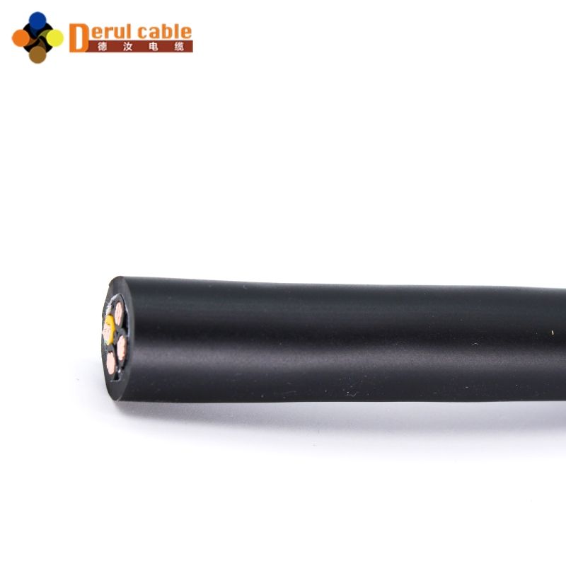 4 Core Filled Reeling Cable for Crane System