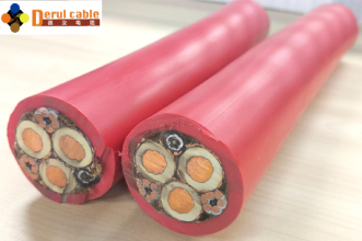 Port crane low voltage drum cable (composite cable)-China Deru Cable-Manufacturer and Supplier