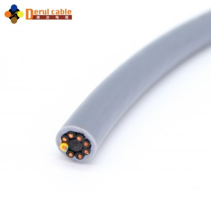 pur combination industrial robot cable/robot arm cable-Shanghai Deru Cable Factory Direct Sales