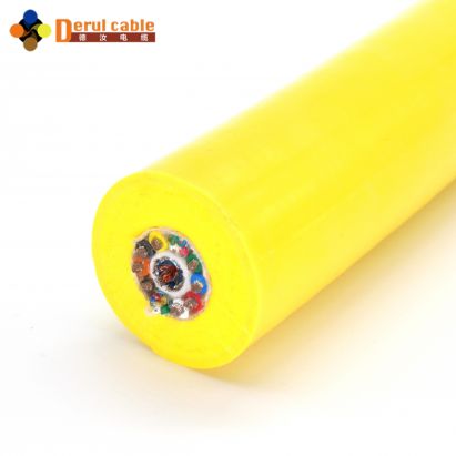 rov underwater zero buoyancy cable | manufactured by China derul cable manufacturer