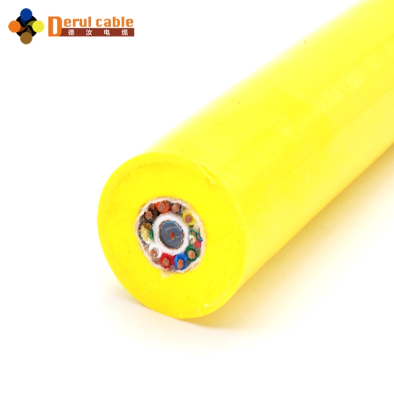Underwater robot cable manufactured by Shanghai Deru Cable Manufacturer