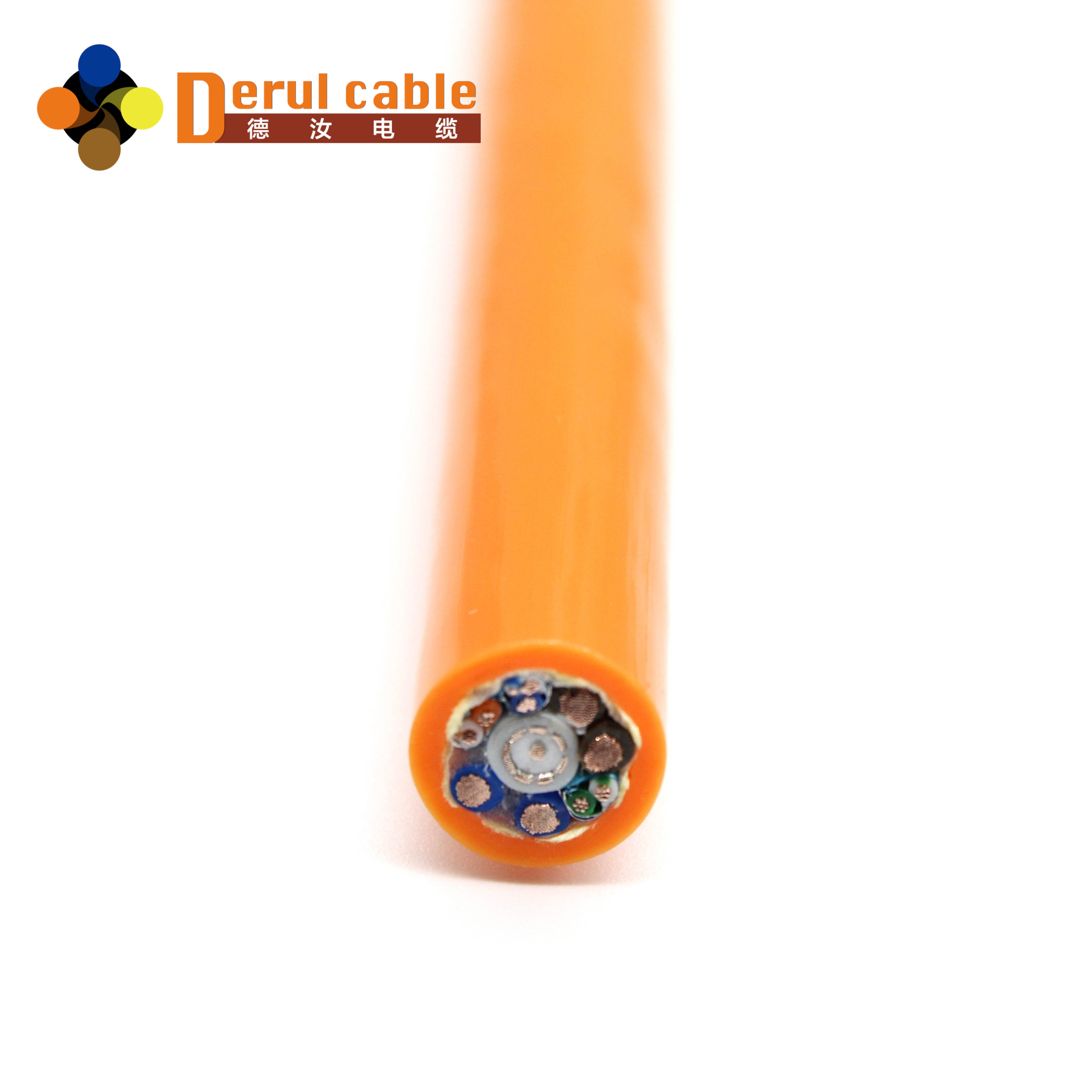 Multi Core Flexible Cable for Sewer Robot