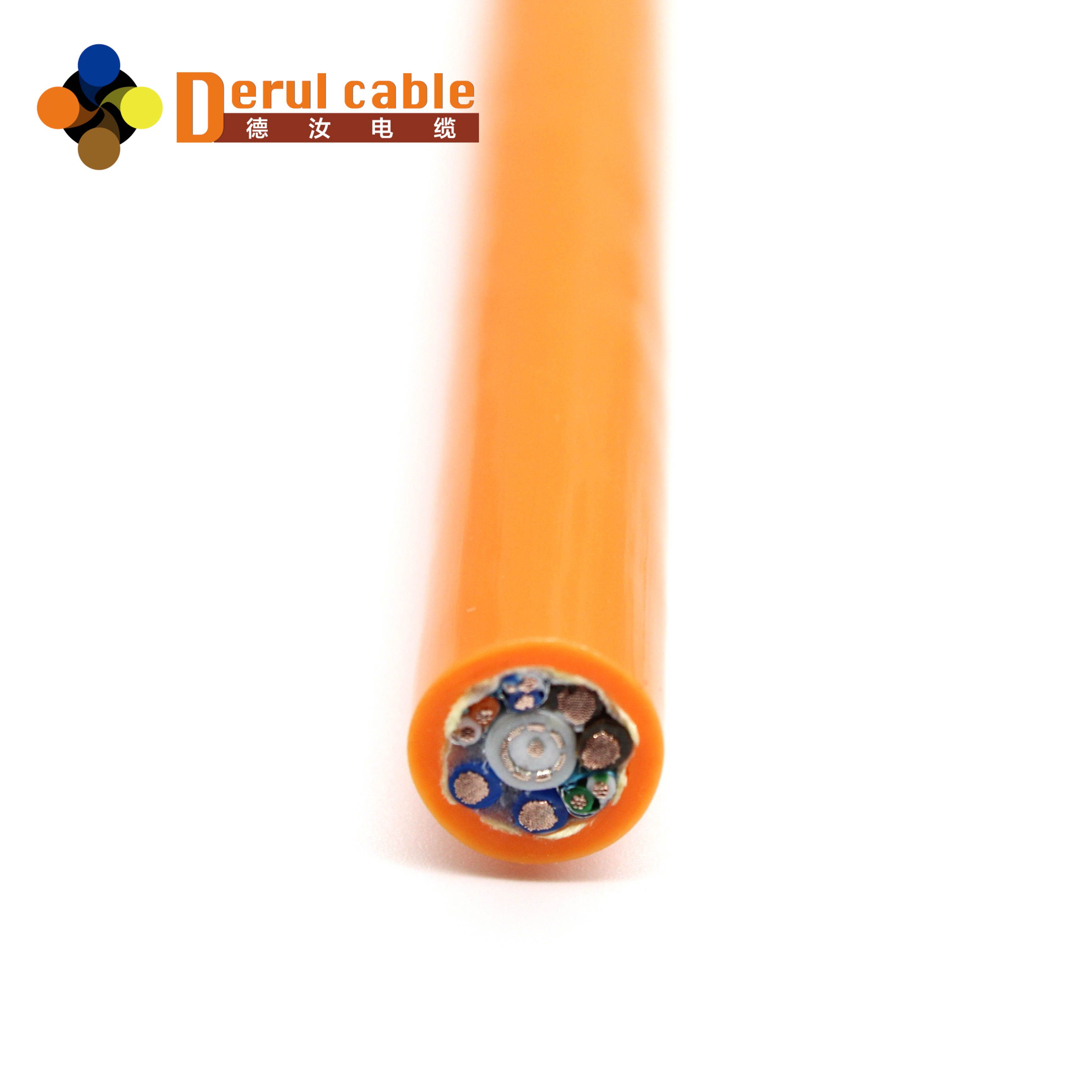 Multi Core Flexible Cable for Sewer Robot