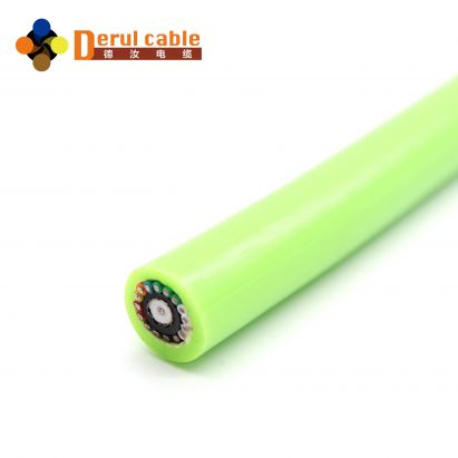 Anti-Abrasion Flexible Coaxial Cable for Pipe Robot