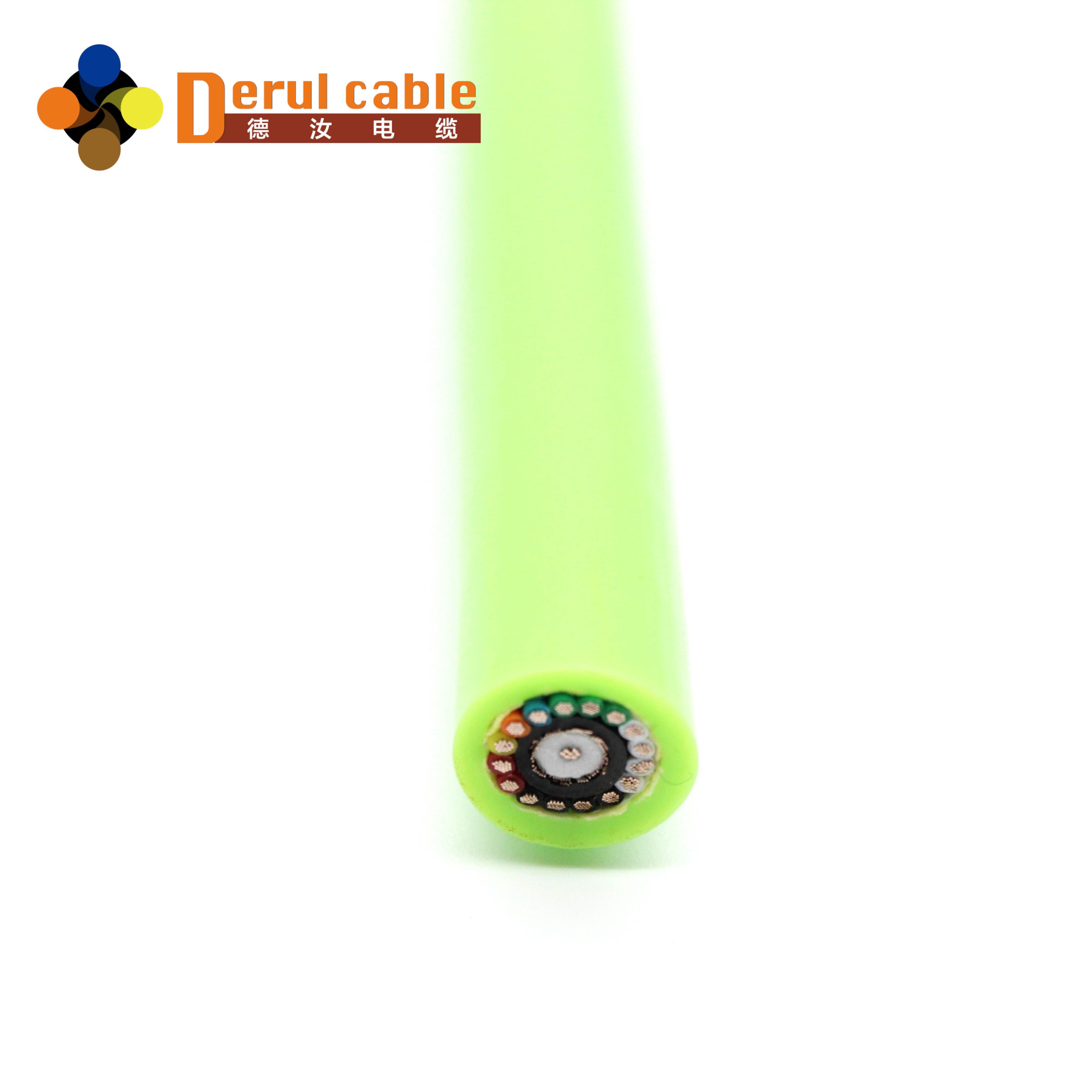 Anti-Abrasion Flexible Coaxial Cable for Pipe Robot
