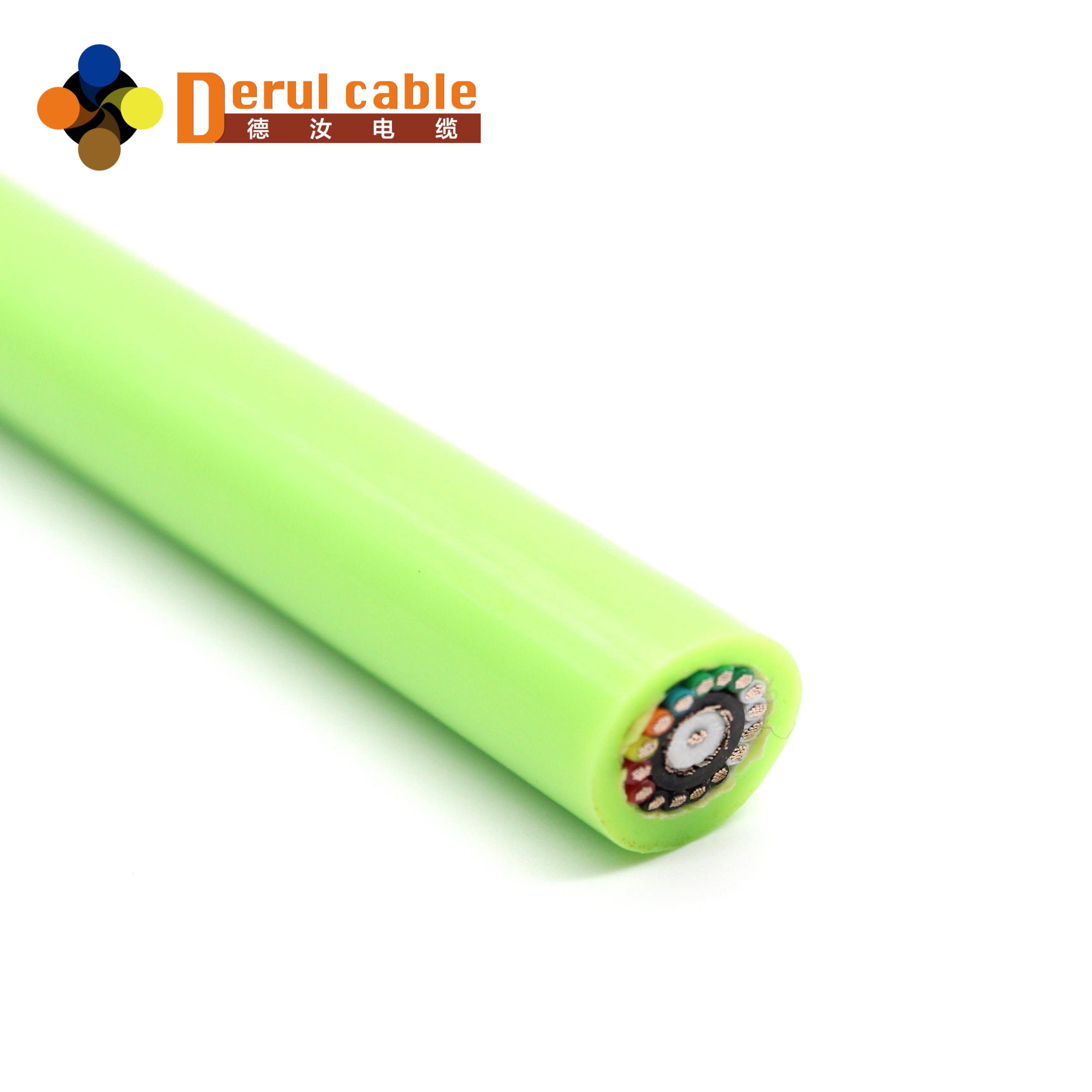 Anti-Abrasion Flexible Coaxial Cable for Pipe Robot