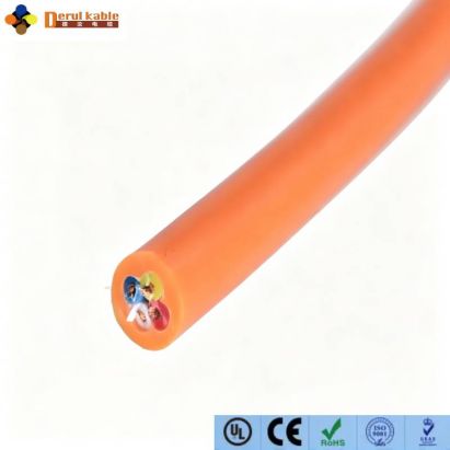 Torsion Resistant Robot Bus -Power Control Cable -360° Twistable PUR Robot Cable