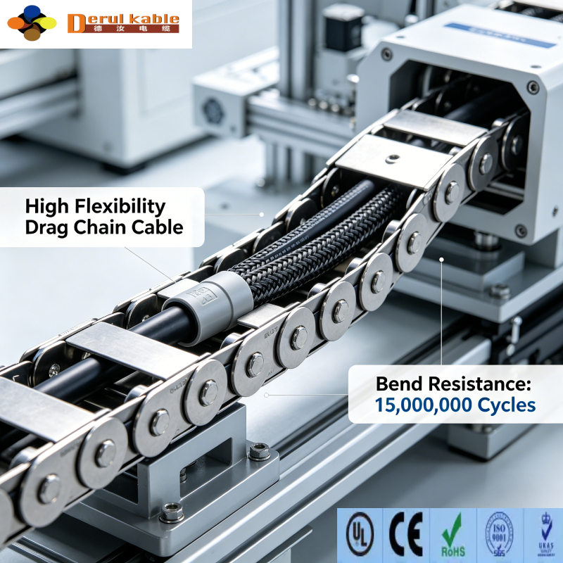 TRVVP PVC Shielded Drag Chain Signal Cable