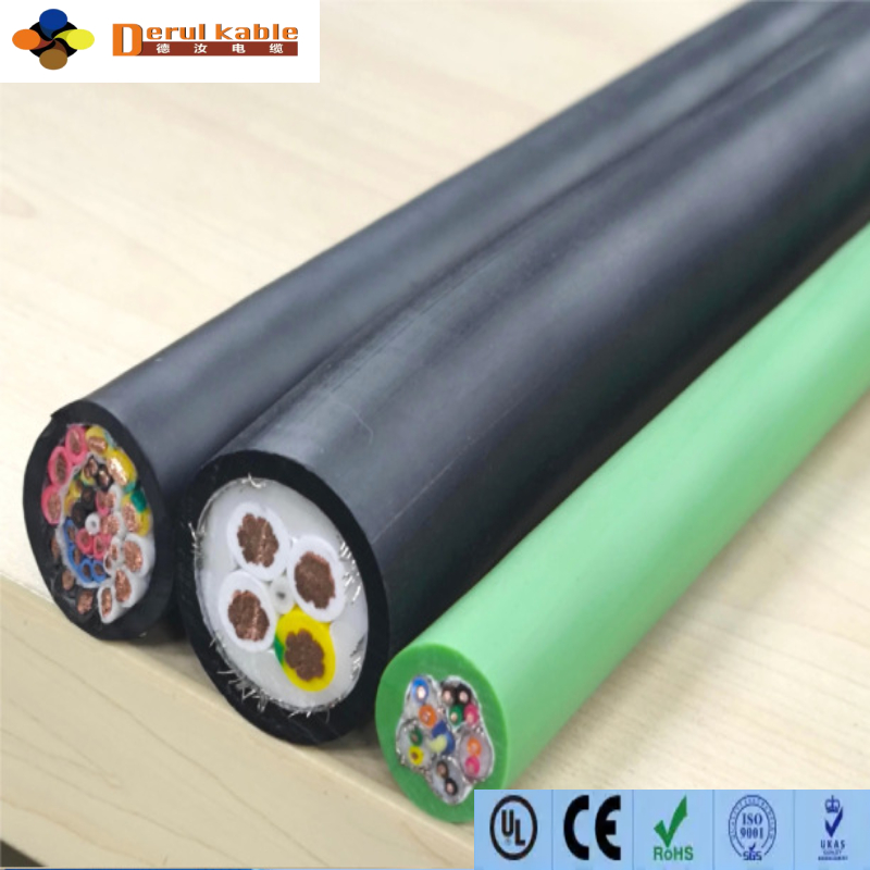 EMI Shielded High Flex CNC Encoder Control Cable
