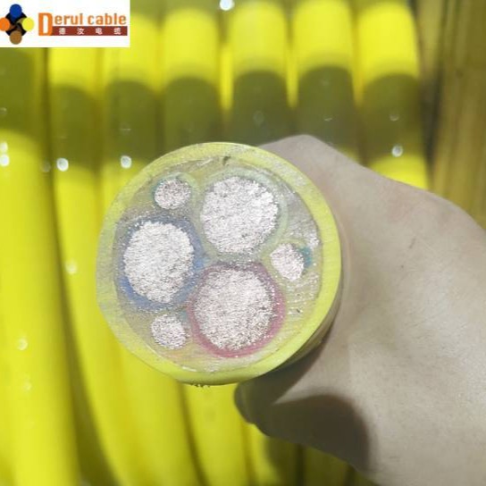 Shanghai Deru Cable Manufacturer produces wear-resistant drilling rig and mining car reel cables.