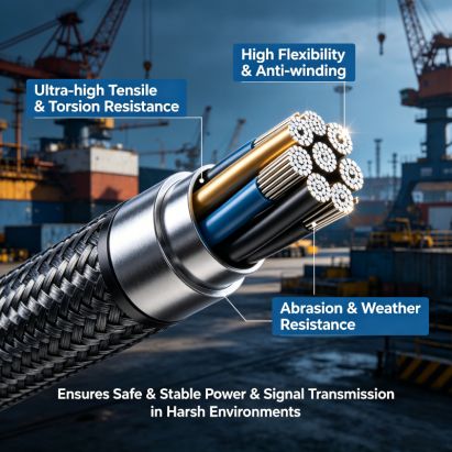 Crane Sling Cable - Flexible Hoist Cable for Lifting Equipment