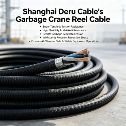 Garbage grab bucket drum cable - wear-resistant garbage crane drum cable manufacturer in Shanghai